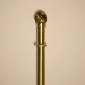 Abbott-Robinson™ Dust Shield Burs 1/4″ Shank, 3/8″ Head Lathe Burs3/8" Ball (G3/8) Dual Cut Regular HP Carbide Bur 