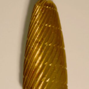 Buffalo Dental Gold Cap Burs, 1/4″ Shank, 1/2″ Head Lathe Burs 1/2" Taper (A1/2) TNT-Coated Dual Cut Regular HP Carbide Bur 