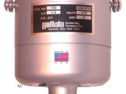  Buffalo Dental Heavy Duty Flex-Shafts Gray No. 150 Flex-Shaft Motor w/ Electronic Rheo., 120V AC 