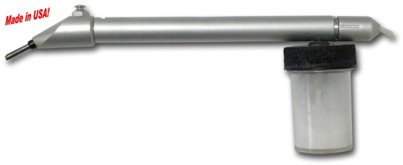 Buffalo Optiblast II™  Microblaster Finishing System Intro Kit (Including 60 Degree Tip, 3' Tubing, and Spare Bottle of 50 Micron Blasting Media) - Note: Optiblast air supply tubing is 1/16" ID (1/8" OD) Unit requires 40 -70 psi clean, dry air