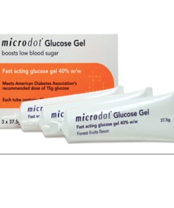 Glucose Supplement Microdot, 37.5 Gram Gel, Fruit Flavor, Emergency Kit Medication