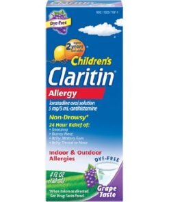 Claritin Allergy Relief Children's 5 mg / 5 mL Strength Liquid 4 oz. ( 2 Years and older )