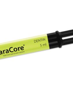 ParaCore® 5ml automix syringe white shade, regular set ( 2 x 5ml + 20 Mixing tips with Root canal tips )