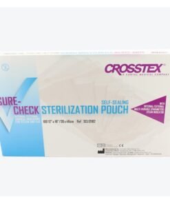 CROSSTEX SURE-CHECK STERILIZATION POUCHES - Pouch, 12" x 18", 100/bx