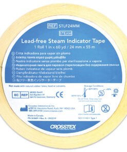 Crosstex® Lead-free Steam Indicator Tape 1/2 in X 60 yd