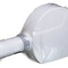 Defend Disposable X-Ray Head Sleeves- 15" x 26" Clear 250 Sleeves / Box