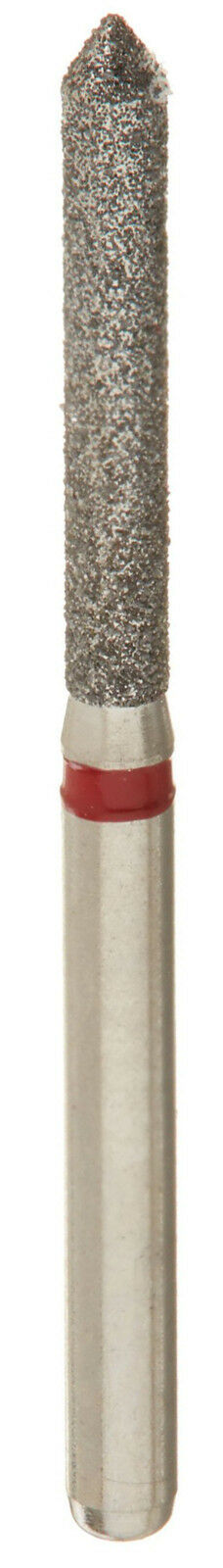 Defend 886-016F Fine grit, Beveled Cylinder diamond burs, 10/Pk