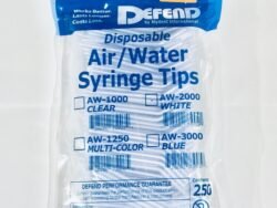 DEFEND Air Water Syringe Tips - Multicolor - 250/bag