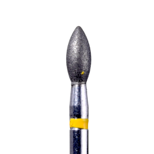 Defend 368-023SF Super fine grit, Egg/Football diamond burs, 10/Pk