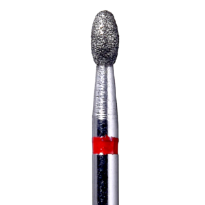 Defend 379-018F Fine grit, Egg/Football diamond burs, (277-18F1) 10/Pk