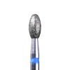Defend 379-023M Medium grit, Egg/Football diamond burs, 10/Pk