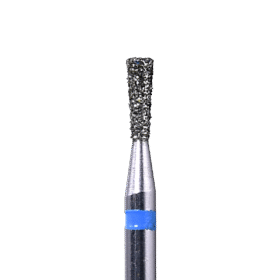 Defend 807-014M Medium grit, Inverted Cone diamond burs, 10/Pk