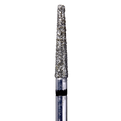 Defend FG 848-018SC Super Coarse grit, Flat end taper diamond burs, 10/Pk