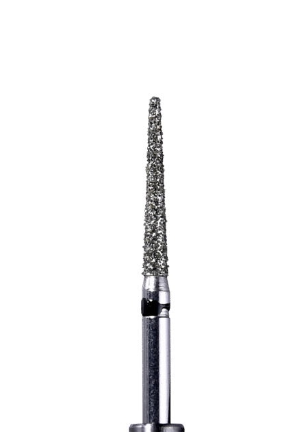 Defend 850-014SC Super Coarse grit, Round end taper diamond burs, 10/Pk