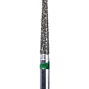 Defend 850-016C Coarse grit, Round end taper diamond burs, 10/Pk