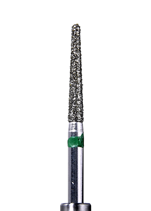 Defend 850-016C Coarse grit, Round end taper diamond burs, 10/Pk