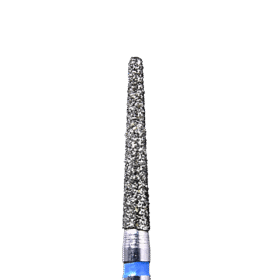 Defend 850-016M Medium grit, Round end taper diamond burs, 10/Pk
