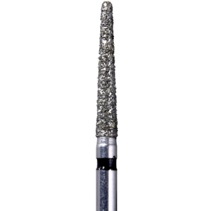 Defend 850-016SC Super Coarse grit, Round end taper diamond burs, 10/Pk