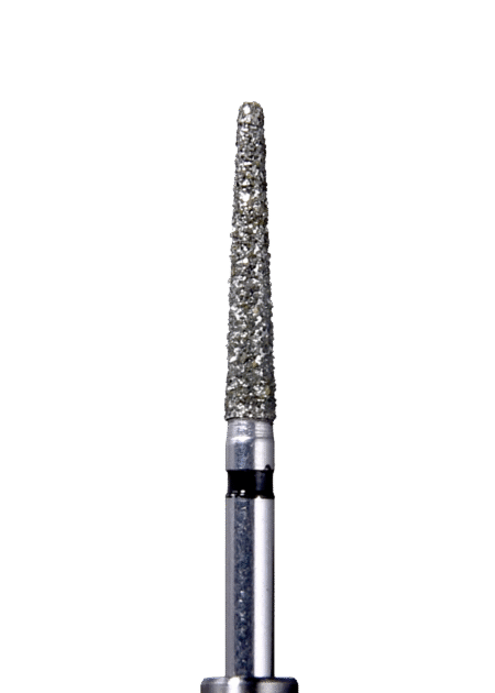 Defend 850-016SC Super Coarse grit, Round end taper diamond burs, 10/Pk