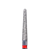 Defend 850-018F Fine grit, Round end taper diamond burs, 10/Pk