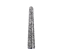 Defend 850-018M Medium grit, Round end taper diamond burs, 10/Pk