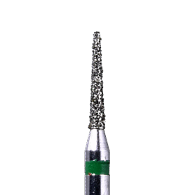 Defend 852-010C Coarse grit, Round end taper diamond burs, 10/Pk