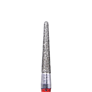 Defend Diamond Burs Round end Taper 856-016F Fine, (194-16F3) 10 Burs / pack