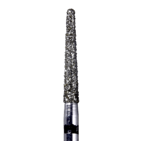 Defend 856L-016SC Super Coarse grit, Round end taper diamond burs, 10/Pk