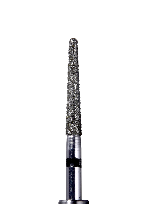 Defend 856L-016SC Super Coarse grit, Round end taper diamond burs, 10/Pk