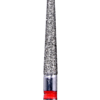 Defend 856L-018F Fine grit, Round end taper diamond burs, 10/Pk