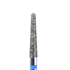 Defend 856L-018M Medium grit, Round end taper diamond burs, 10/Pk