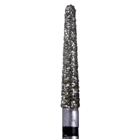 Defend 856L-018SC Super Coarse grit, Round end taper diamond burs, 10/Pk