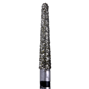 Defend 856L-018SC Super Coarse grit, Round end taper diamond burs, 10/Pk