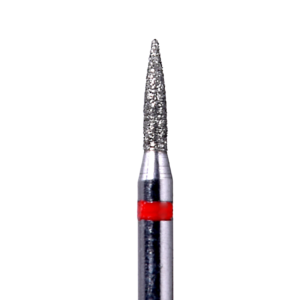 Defend 860-012F Fine grit, Flame diamond burs, 10/Pk