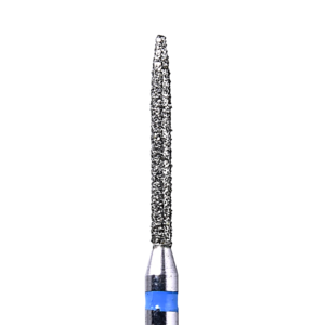 Defend 863-010M Medium grit, Flame diamond burs, 10/Pk