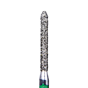 Defend 886-012C Coarse grit, Beveled Cylinder diamond burs, 10/Pk