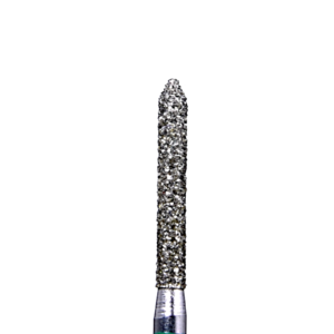 Defend 886-014C Coarse grit, Beveled Cylinder diamond burs, 10/Pk