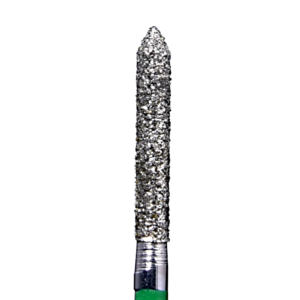 Defend 886-016C Coarse grit, Beveled Cylinder diamond burs, 10/Pk