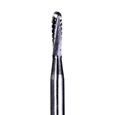 DEFEND CARBIDE OPERATIVE BURS DOMED FISSURE CROSS CUT FG-1558- 10 Burs/pack