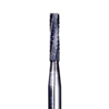 Defend FG-558L flat fissure cross cut carbide bur, pack of 10
