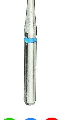 Defend Diamond Burs Round 801-016M Medium Blue,  10 Burs / pack