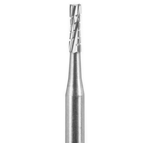 Defend Carbide Bur Straight Flat End Crosscut FG-556 (FG-556), 10 Burs individually packed