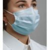 Level 3 Dual Fit Ear-Loop Face Mask, Pleated, Blue (50 ct)