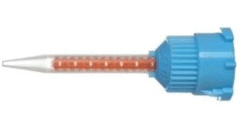 Defend PRO ADVANTAGE TEMPORARY CEMENT T-MIXER MIXING TIPS, BROWN, 1:1 RATIO, 15/PK
