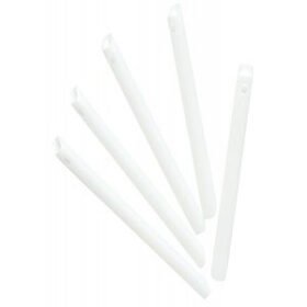 Defend Vented Oral Evacuation Tips White 6 Inch -100/Bag 