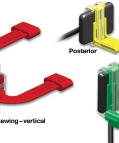 XCP-DS Fit bite blocks bitewing-vertical (red) 2/pkg (x-ray positioning )