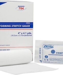 Dukal Sterile Conforming Stretch Gauze 4" x 4.1" yd, 12/PKG