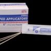 DUKAL COTTON TIPPED APPLICATORS - Applicator, 6" Cotton Tip, Non-Sterile, 100/bg, 10 bg/bx