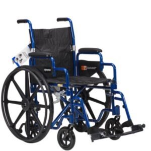 Dynarex DynaRide Convertible 18x16inch - Detachable Desk Arm with FR , Blue , 1pc/cs