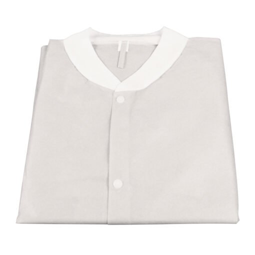 Dynarex Lab Coat  w/o Pockets White XL  10pcs/cs